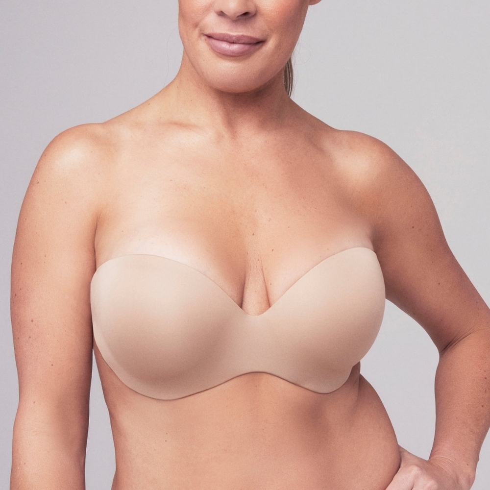 House Of Skye Multi-Way Sexy Back Bra in Beige Underwire Sz 38D New $60